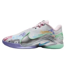 Nike LeBron 22 QS Monopoly Currency White Baltic Blue Green Glow FZ1097-Mens 10